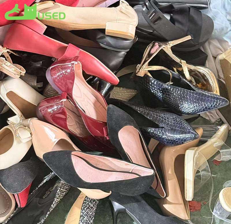 Second-hand women's high heels