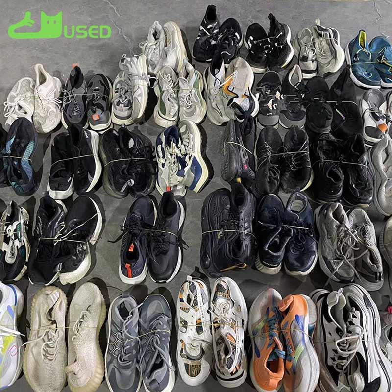 Used climbing shoes with good grip