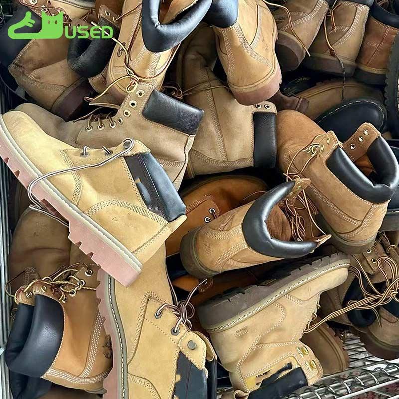 Bulk supply of used Dr. Martens boots