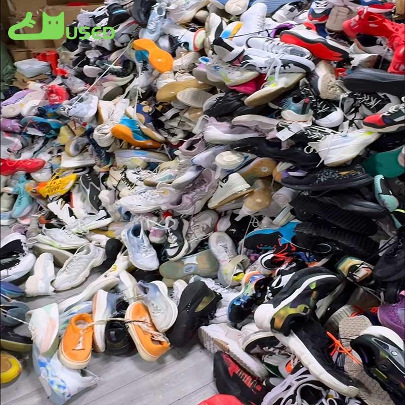 Second-hand men's shoes video