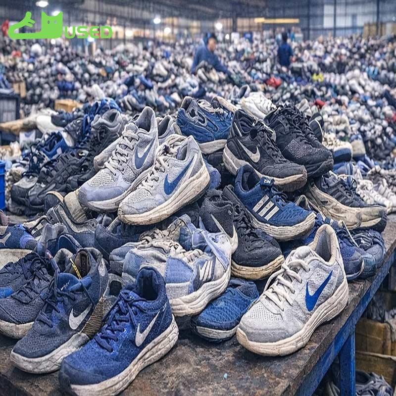 What condition are the used branded shoes in?