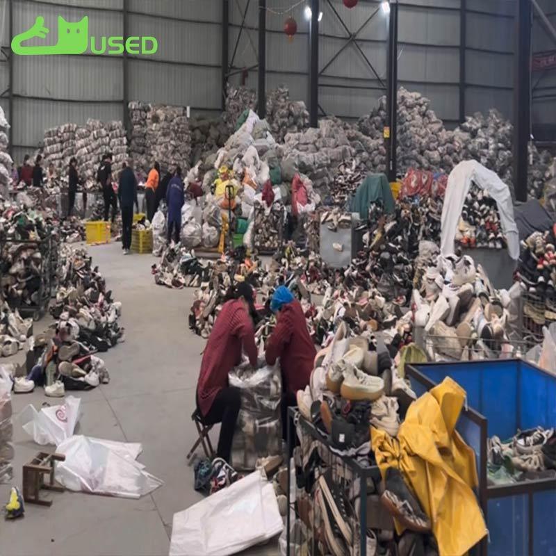 How USED Ensures Quality in Used Women's Shoe Sorting