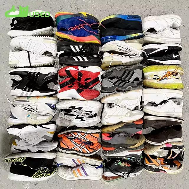 Zapatos de segunda mano baratos, zapatillas de moda para hombre al por mayor